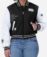 NFL Black & White Varsity Jacket