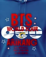 NFL Los Angeles Rams BTS 2026 Arirang World Tour Blue Hoodie