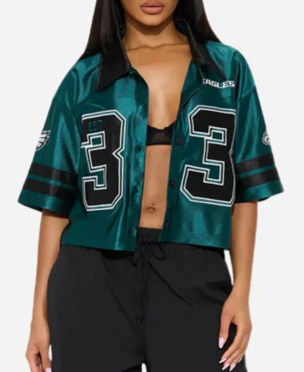 NFL Philadelphia Eagles Cropped Shirt