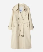 NYC 2026 Daisy Edgar-Jones Trench Coat In Clam Beige