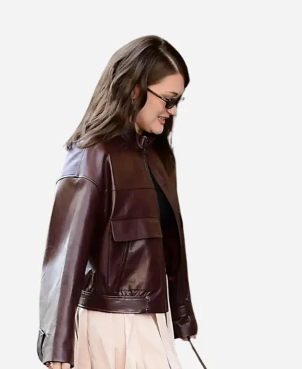 NYC 2026 Isa Briones Leather Jacket