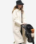NYC 2026 Jennifer Lawrence Off-White Trench Coat
