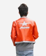 NYC 2026 Knicks Game 2 Timothée Chalamet Orange Jacket