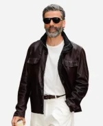 NYC 2026 Oscar Isaac Leather Jacket