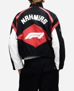 Nahmias 2026 F1 Moto Bomber Black Jacket