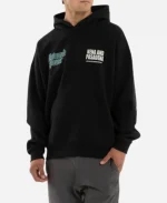 Nena and Pasadena Mercy Box Fit Anthracite Black Hoodie