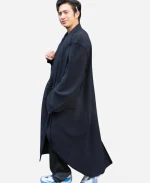 New York City 2026 Met Gala Hudson Williams Black Trench Coat