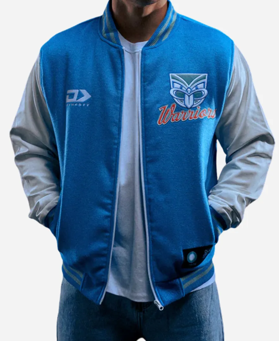 New Zealand Warriors Varsity Jacket New Zealand Warriors Varsity Jacket