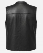 Nick Offerman Margo’s Got Money Troubles 2026 Black Leather Vest