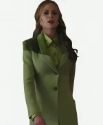 Nicole Kidman Tv Series Margo’s Got Money Troubles 2026 Lace Green Wool Blazer