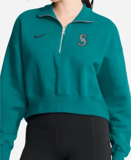 Nike Seattle Mariners Half-Zip Sweatshirt