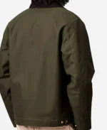 Noah Centineo Street Fighter 2026 Green Cotton Jacket