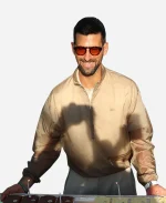 Novak Djokovic 2026 Beige Jacket