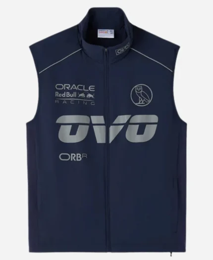October’s Very Own OVO x Oracle Red Bull Racing 2026 Reflective Print Nylon Vest