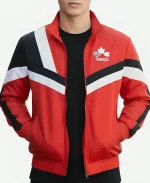 October's Very Own x Hockey Canada Starter Red Jacket