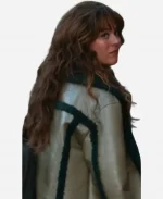 Off Campus S01 Allie Hayes Sherpa Jacket