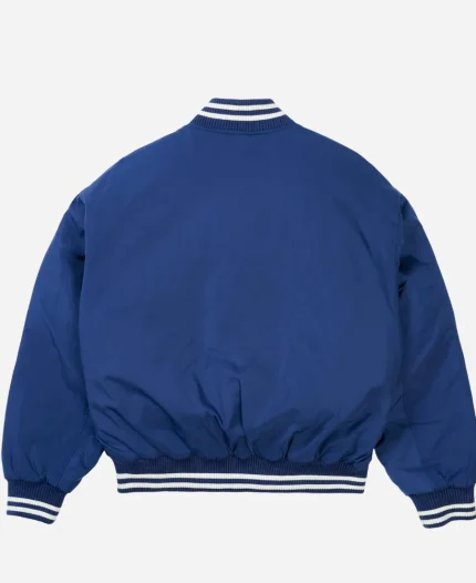 Palace Skateboards The Park Blue Satin Jacket
