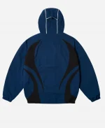 Palace Track Navy Blue Hooded Jacket