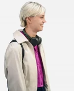 Patience Evans TV Series Patience S02 Ella Maisy Purvis Beige Jacket