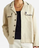 Paul C. Brunson Celebs Go Dating S15 Embroidered Cotton Shirt