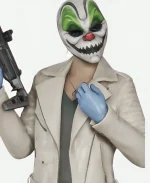 Payday 3 Pearl White Leather Jacket