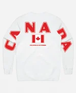 Unisex Peace Collective 2026 FIFA World Cup Canada Spirit White Crewneck Shirt