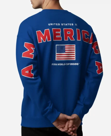 FIFA World Cup 2026 USA Spirit Crewneck Shirt