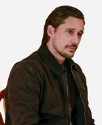 Peter Gadiot Memory Of A Killer Brown Jacket