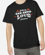 Puro San Anto Loud Playoffs 2026 Black T-Shirt