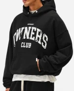 Represent Owners Club Hoodie In Jet Black