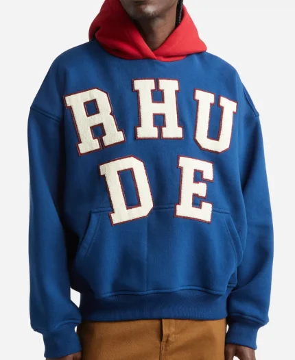 Rhude Chenille Logo Patch Hoodie