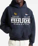 Rhude Regatta Club French Terry Graphic Hoodie