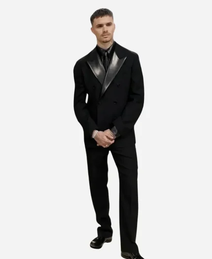 Romeo Beckham 2026 Met Gala Burberry Black Wool Suit