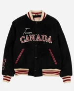SCA x Hockey Canada Leaf & Legacy Bomber Varsity Jacket