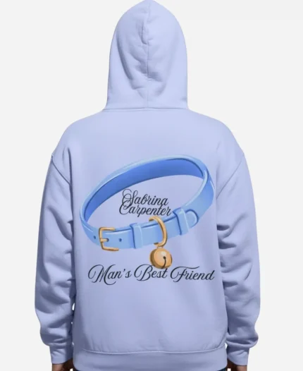 Sabrina Carpenter Man’s Best Friend Blue Hoodie