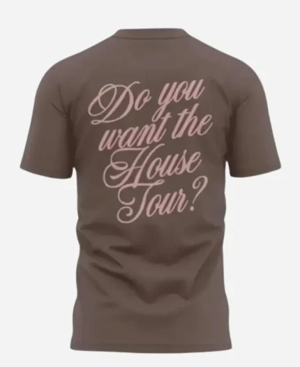 Sabrina Carpenter Short n' Sweet Tour T-Shirt In Brown