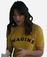 Sadie McCarthy The Girls On The Bus Yellow T-Shirt