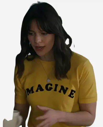 Sadie McCarthy The Girls On The Bus Yellow T-Shirt