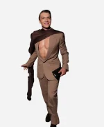 Saint Laurent 2026 Met Gala After-Party Connor Storrie Beige Suit