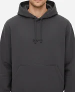 Saint Laurent Grey Pullover Hoodie