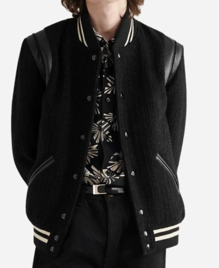 Saint Laurent Teddy Black Jacket Saint Laurent Teddy Black Jacket