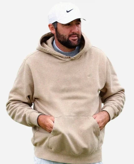 Scottie Scheffler 2026 PGA Championship Nike Beige Hoodie