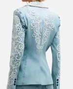 Shanola Hampton Found S02 Embroidered Denim Blazer