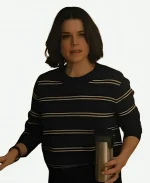 Sidney Prescott Scream 7 Black Striped Sweatshirt