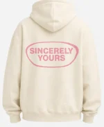 Sincerely Yours Gloss Pocket Cream Hoodie