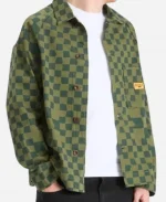 Stephen Kalyn Printed Checker Jacket