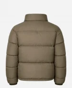 Steve Carell Rooster 2026 Grey Puffer Jacket