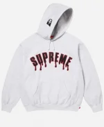 Supreme x Ghostface White Pullover Hoodie
