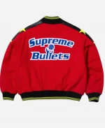 Supreme x Mitchell & Ness Washington Bullets Varsity Jacket