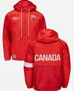 FIFA World Cup 2026 Canada Windbreaker Jacket In Red
